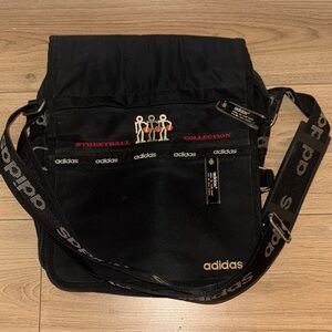 Vintage Adidas Black Streetball Collection Men's Bag